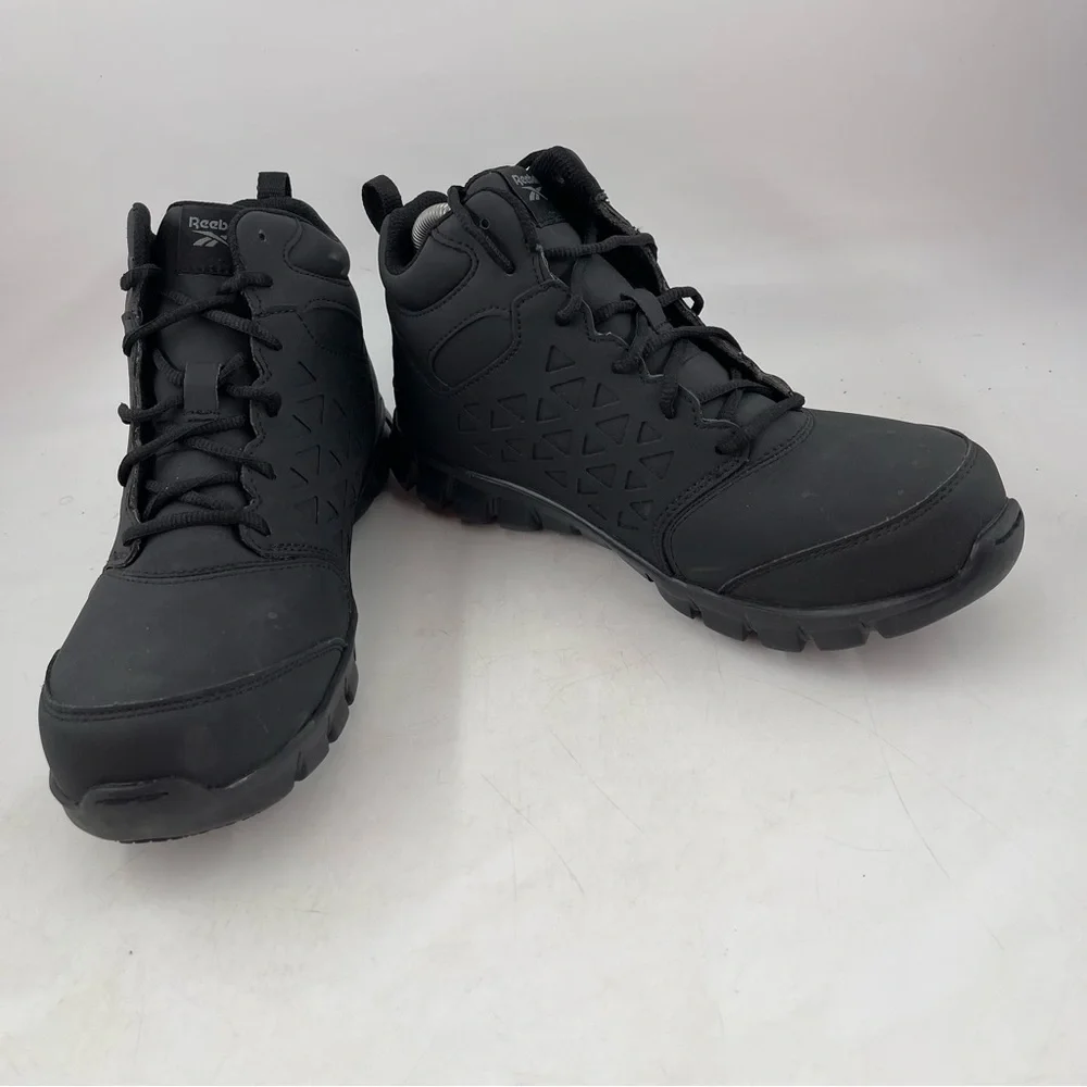 New Reebok Black Men's Work Shoes 9